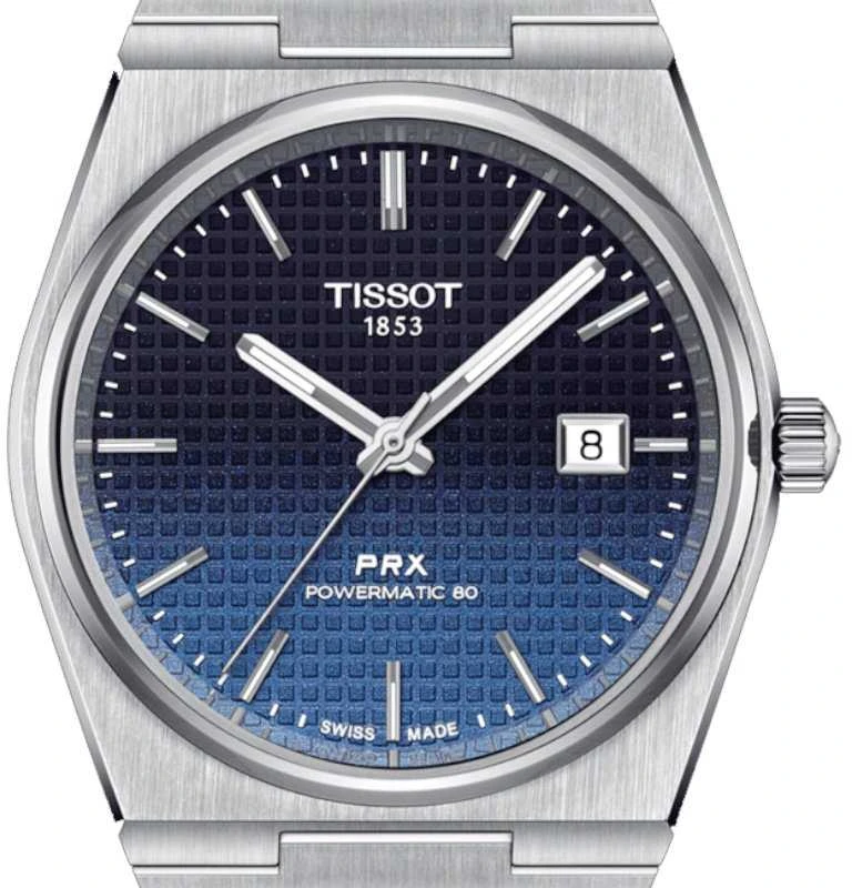 Laikrodis Tissot Prx Powermatic 80 Gradient 40mm T137.407.11.051.01