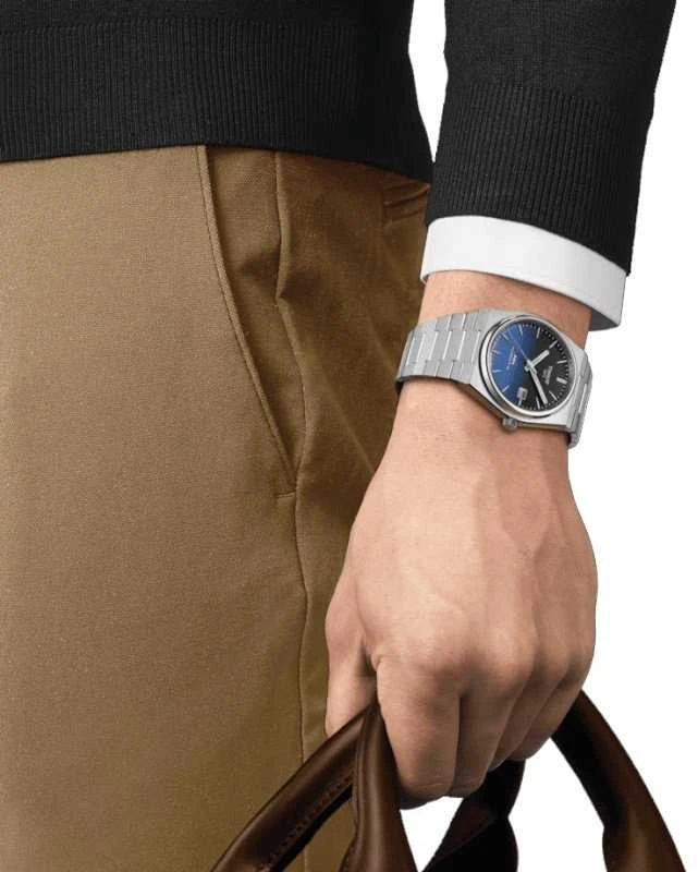 Laikrodis Tissot Prx Powermatic 80 Gradient 40mm T137.407.11.051.01