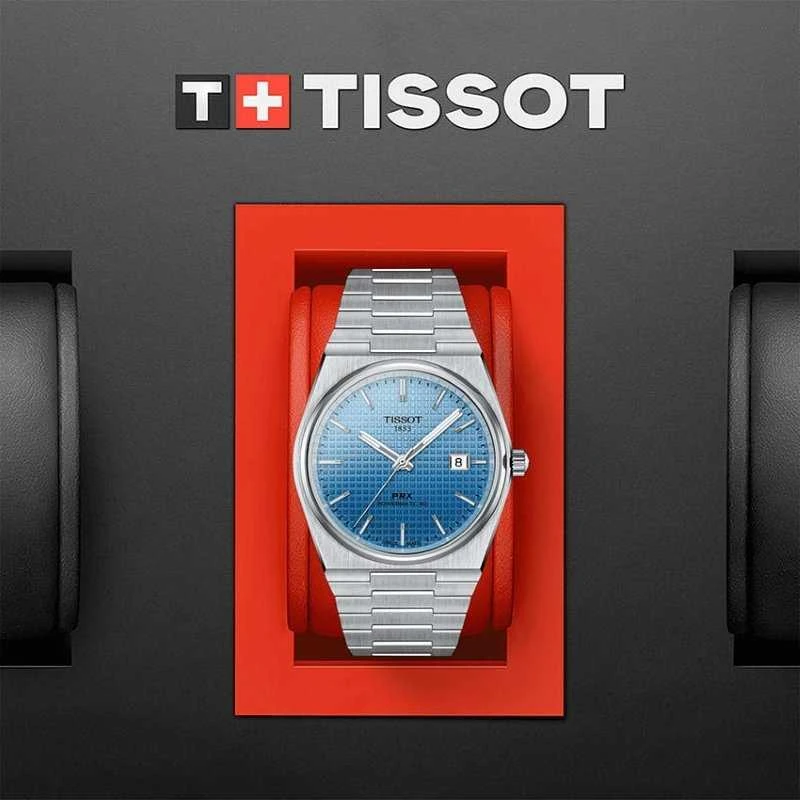 Laikrodis Tissot Prx Powermatic 80 Gradient 40mm T137.407.11.351.01