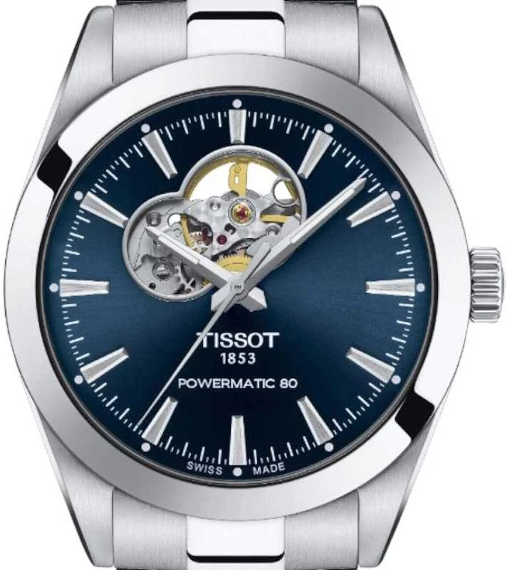 Laikrodis Tissot PRX Powermatic 80 Open Heart T127.407.11.041.01