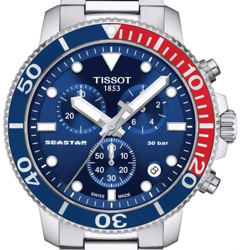 Laikrodis Tissot Seastar 1000 Chronograph T120.417.11.041.01