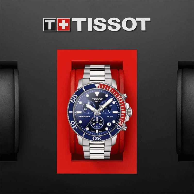 Laikrodis Tissot Seastar 1000 Chronograph T120.417.11.041.01