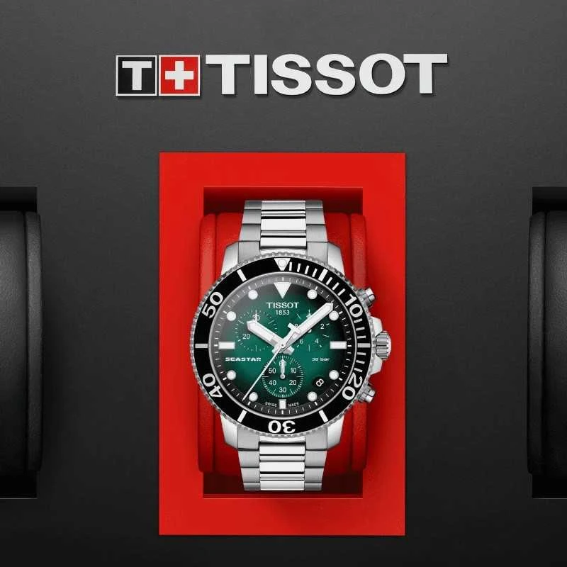 Laikrodis Tissot Seastar 1000 Chronograph T120.417.11.091.01