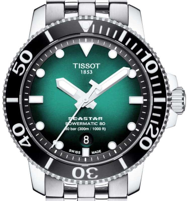 Laikrodis Tissot Seastar 1000 Powermatic 80 T120.407.11.091.01