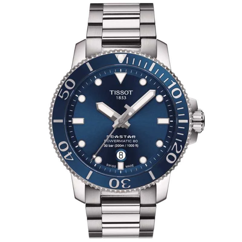 Laikrodis Tissot Seastar 1000 Powermatic 80 T120.407.11.041.03