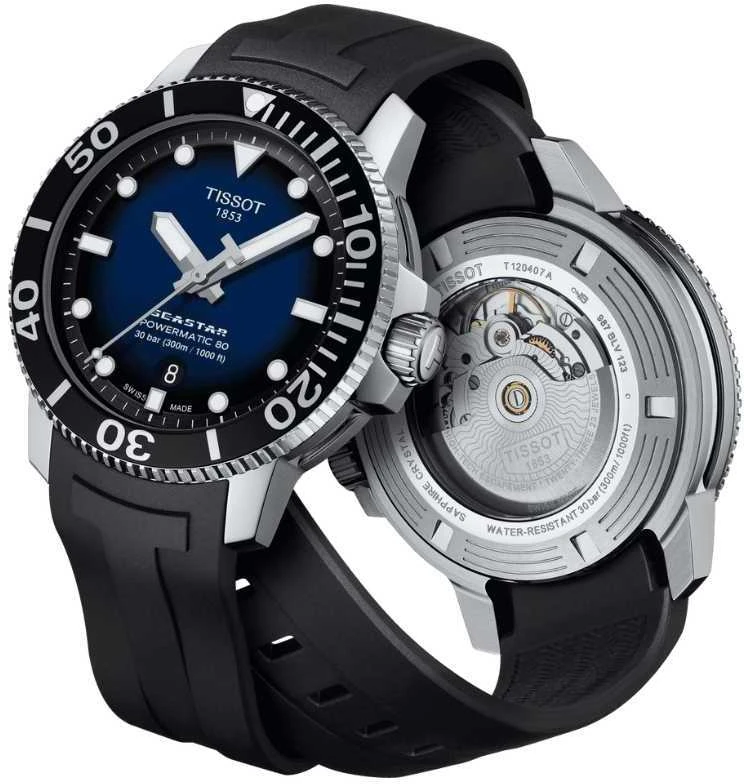 Laikrodis Tissot Seastar 1000 Powermatic 80 T120.407.17.041.00