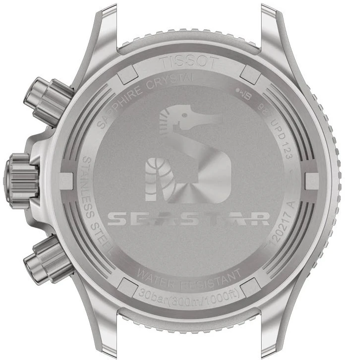 Laikrodis Tissot Seastar 1000 Quartz 38mm T120.217.11.061.00