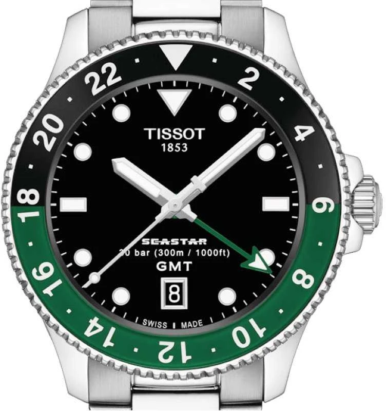 Laikrodis Tissot Seastar 1000 Quartz GMT T120.852.11.051.00