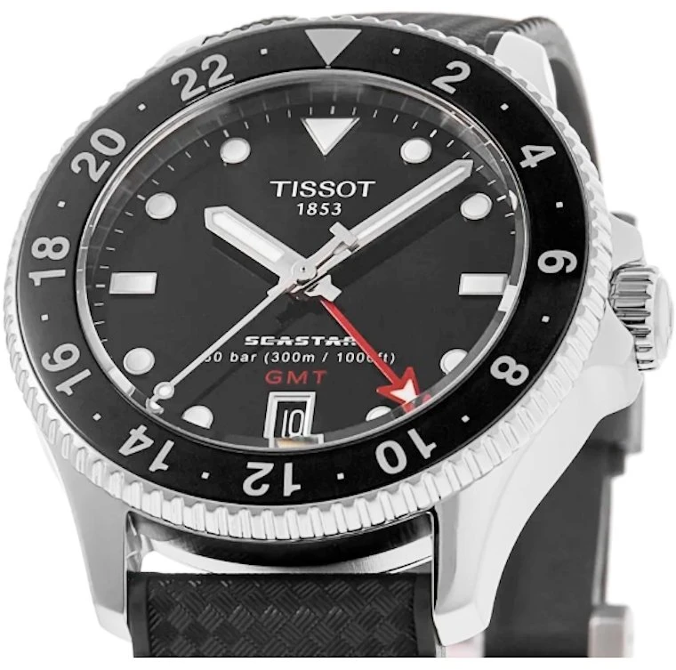 Laikrodis Tissot Seastar 1000 Quartz GMT T120.852.17.051.00