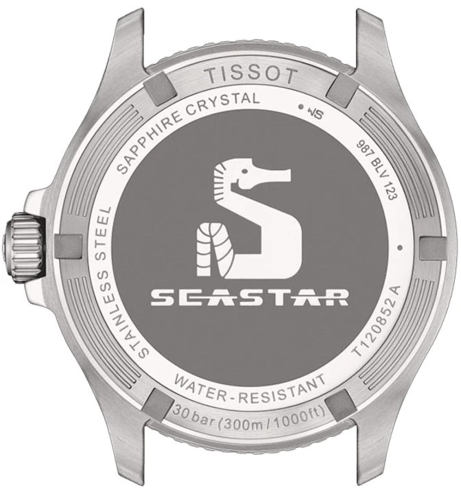 Laikrodis Tissot Seastar 1000 Quartz GMT T120.852.17.051.00