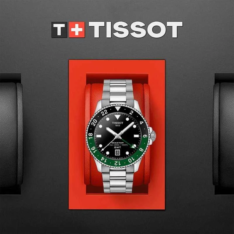 Laikrodis Tissot Seastar 1000 Quartz GMT T120.852.11.051.00