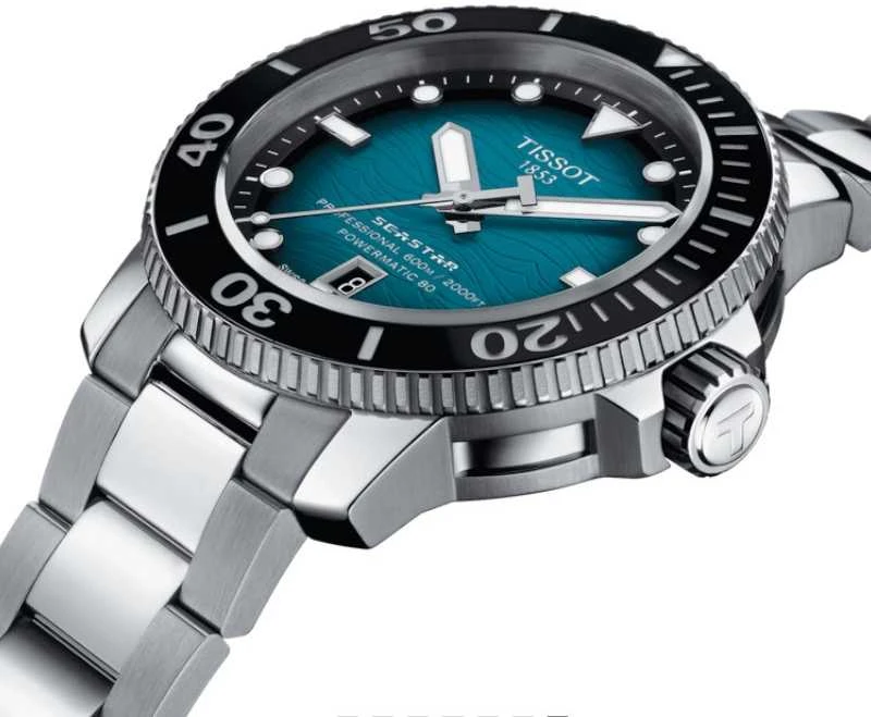 Laikrodis Tissot Seastar 2000 Powermatic 80 T120.607.11.041.00