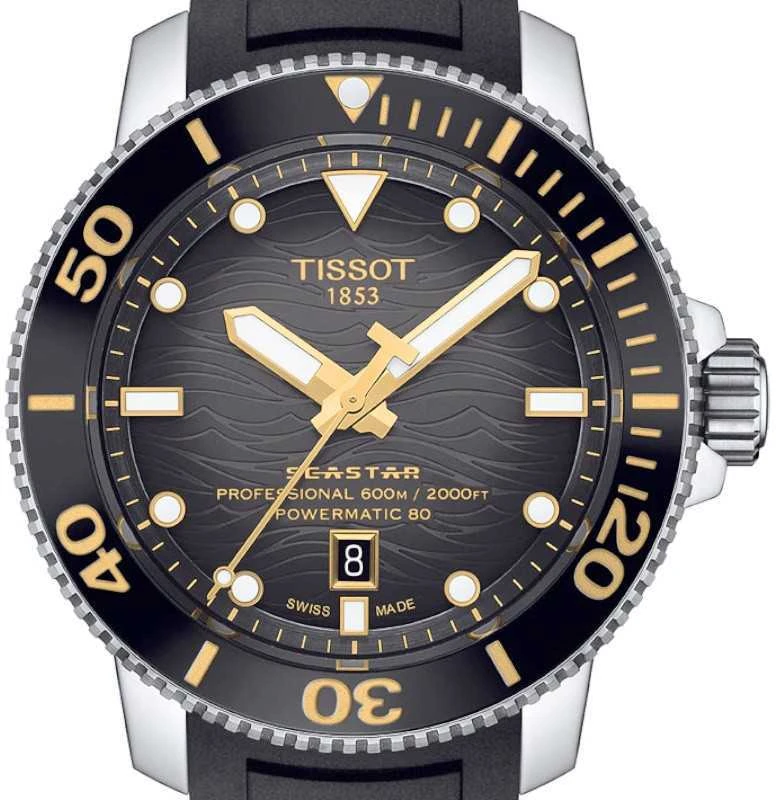 Laikrodis Tissot Seastar 2000 Professional Powermatic 80 T120.607.17.441.01