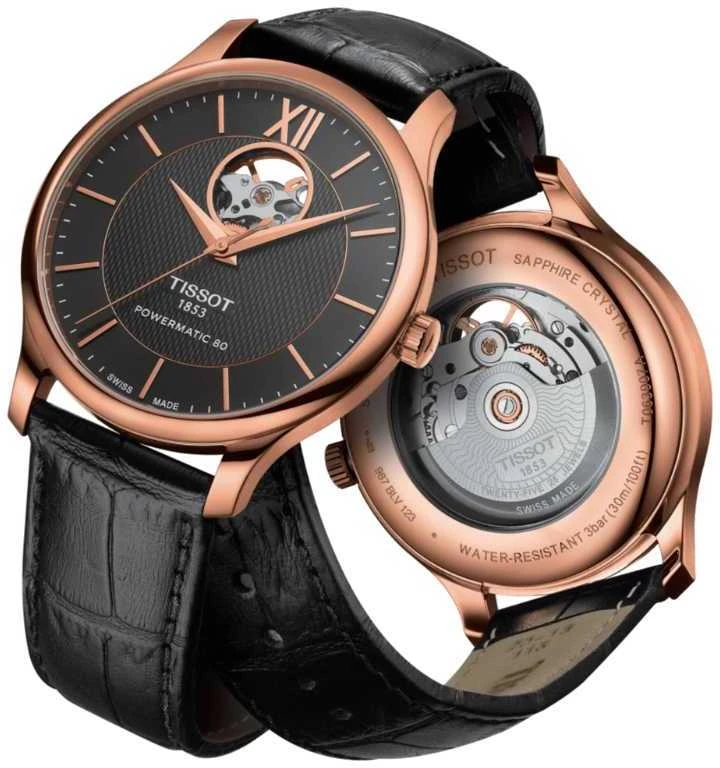 Laikrodis Tissot Tradition Powermatic 80 open Heart T063.907.36.068.00