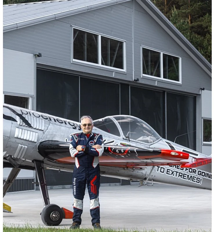Laikrodis Vostok-Europe „Pilot Jurgis Kairys. Unlimited Aerobatic“ - Limituota serija - 6S21-326C794SLRE