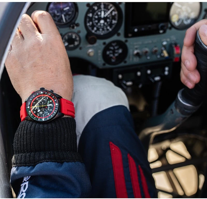 Laikrodis Vostok-Europe „Pilot Jurgis Kairys. Unlimited Aerobatic“ - Limituota serija - 6S21-326C794SLRE