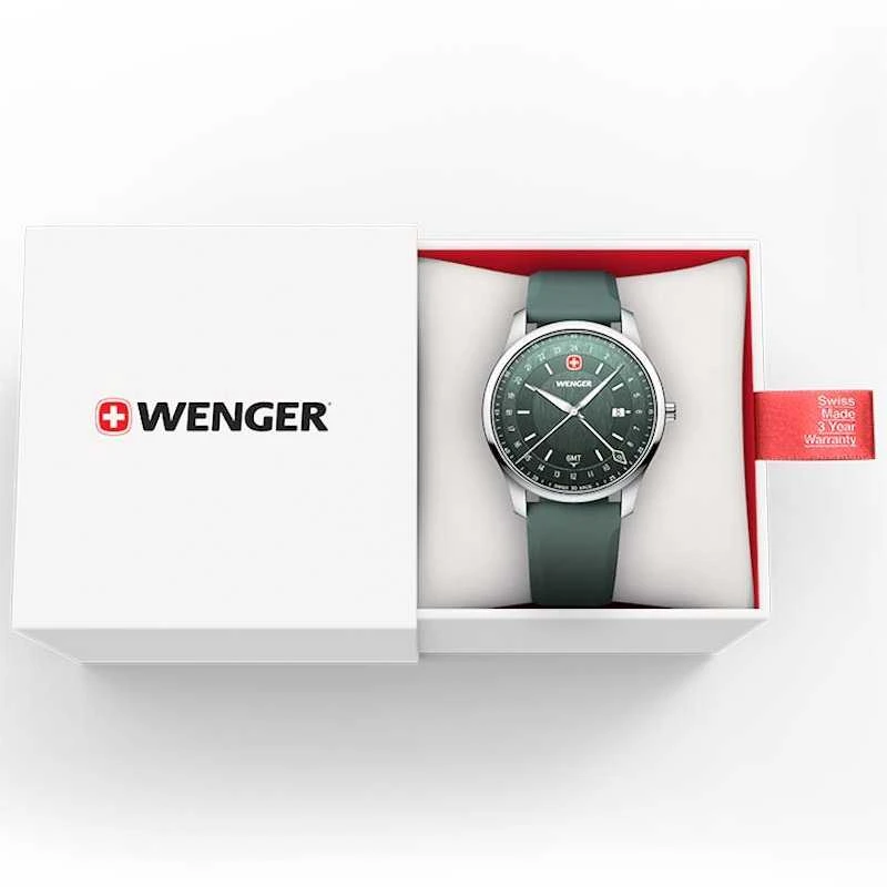 Laikrodis WENGER CITY GMT 01.1442.103