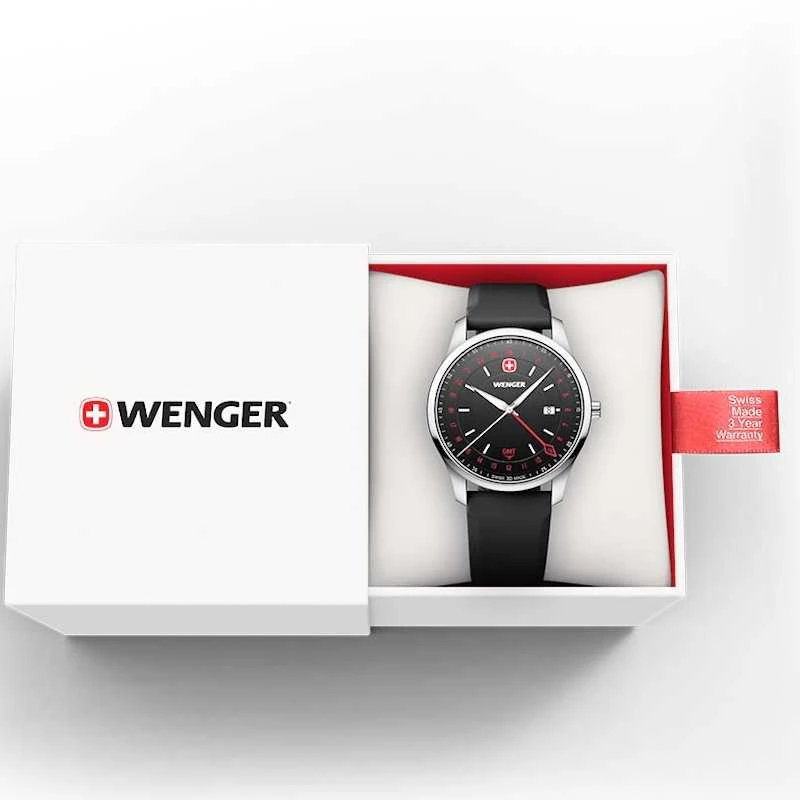 Laikrodis WENGER CITY GMT 01.1442.102