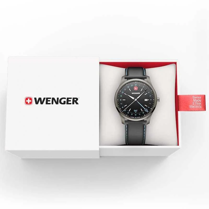 Laikrodis WENGER CITY GMT 01.1442.105