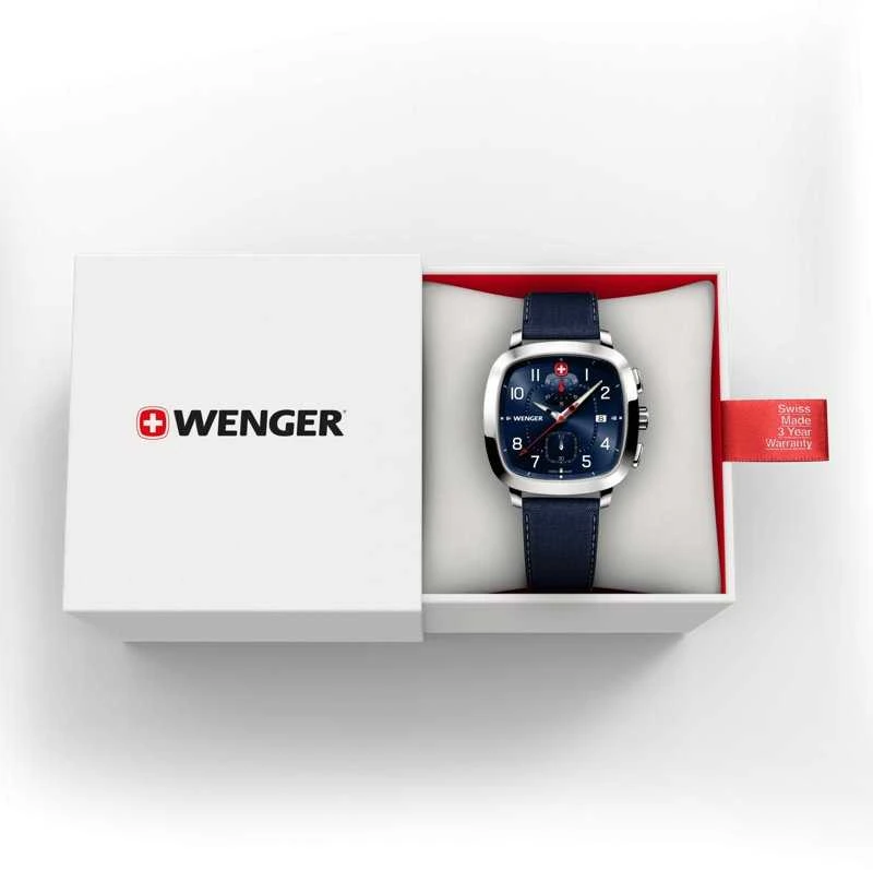 Laikrodis WENGER VINTAGE SPORT CHRONO 8B8F2