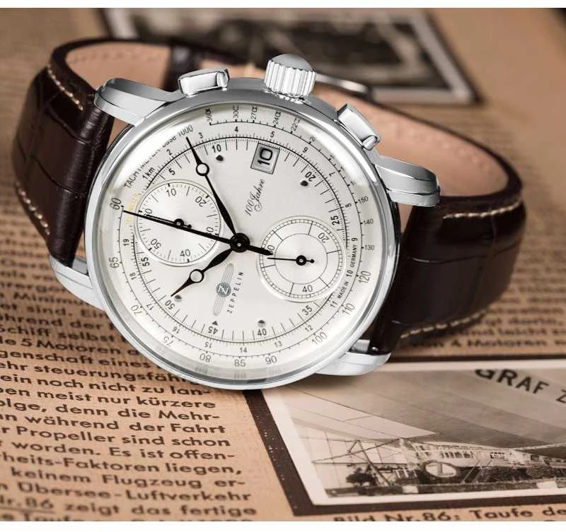 Laikrodis Zeppelin 100 Jahre 8670-1 Chronograph