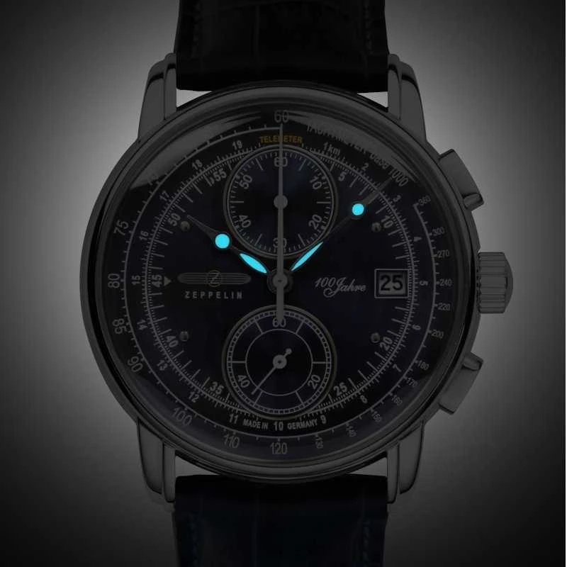 Laikrodis Zeppelin 100 Jahre 8670-3 Chronograph