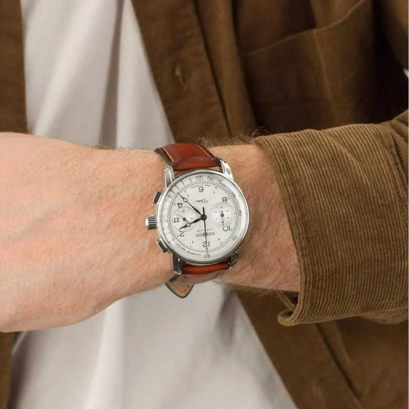 Laikrodis Zeppelin 100 Jahre Chronograph 8676-1