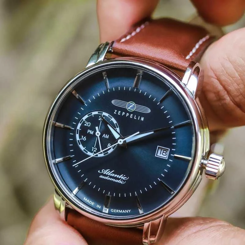Laikrodis Zeppelin 8470-3 Atlantic Automatic 24H