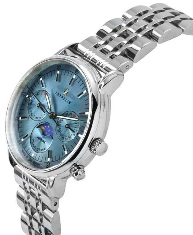 Laikrodis Zeppelin 8637M-3 LZ 14 Marine Moonphase