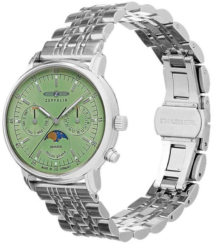 Laikrodis Zeppelin 8637M-4 LZ 14 Marine Moonphase