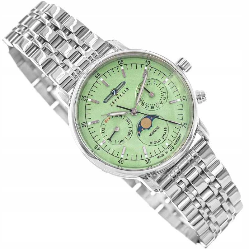 Laikrodis Zeppelin 8637M-4 LZ 14 Marine Moonphase