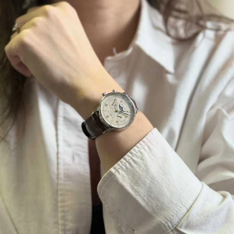 Laikrodis Zeppelin Mediterranee Moonphase 9637-5