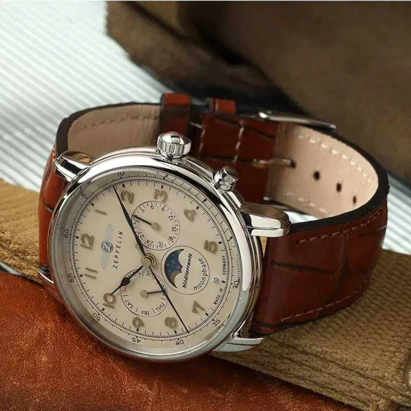 Laikrodis Zeppelin Mediterranee Moonphase 9636-5