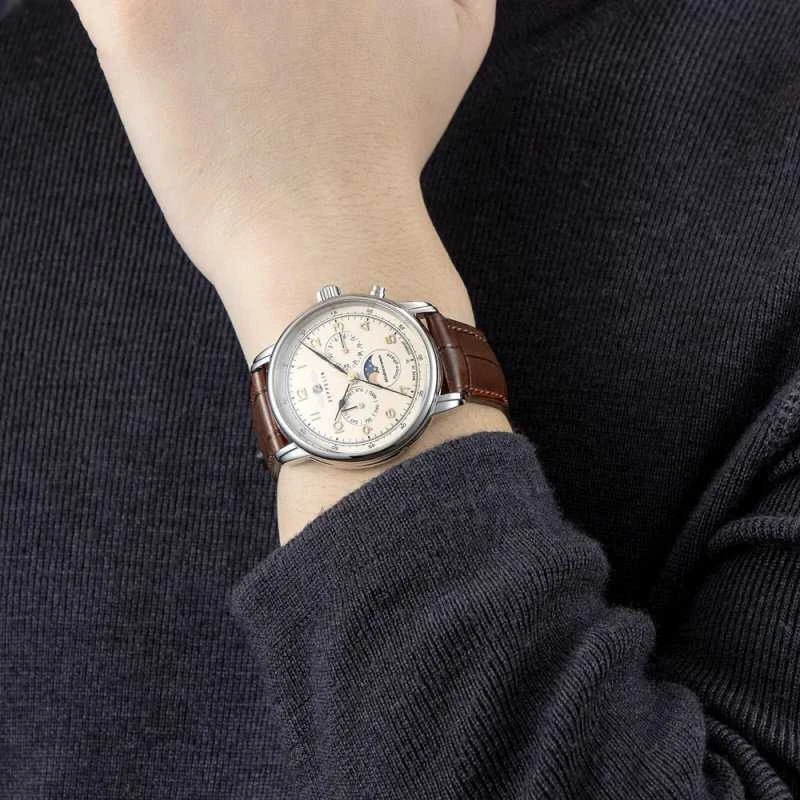 Laikrodis Zeppelin Mediterranee Moonphase 9636-5
