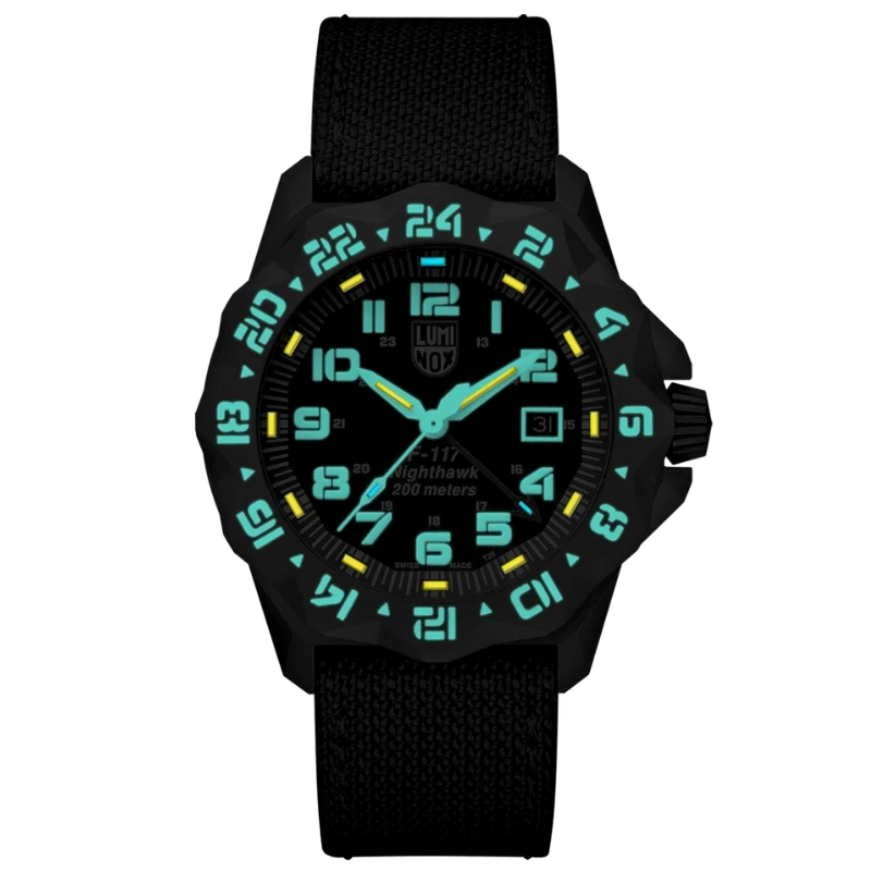 Laikrodis Luminox F-117 Nighthawk Pilot GMT XA.6421