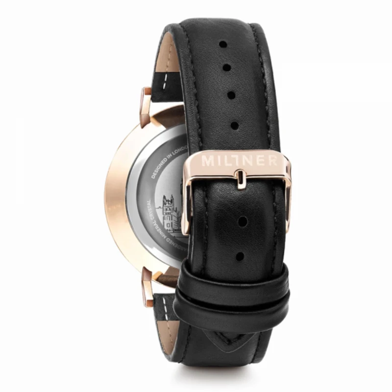 Laikrodis Millner Camden · Marble Juodas