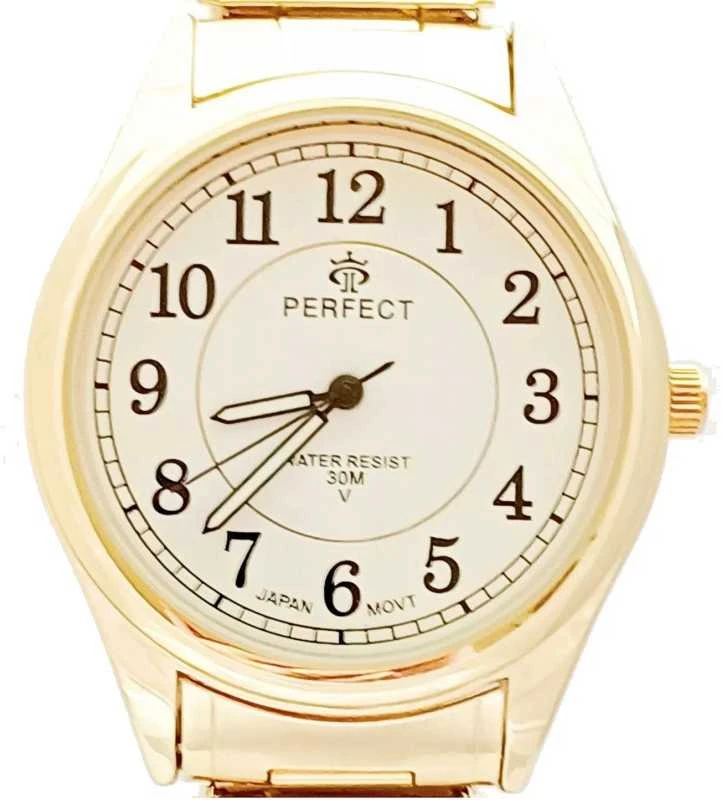 Laikrodis Perfect Jordan Kerr PT-11823/IPG/Geltonas