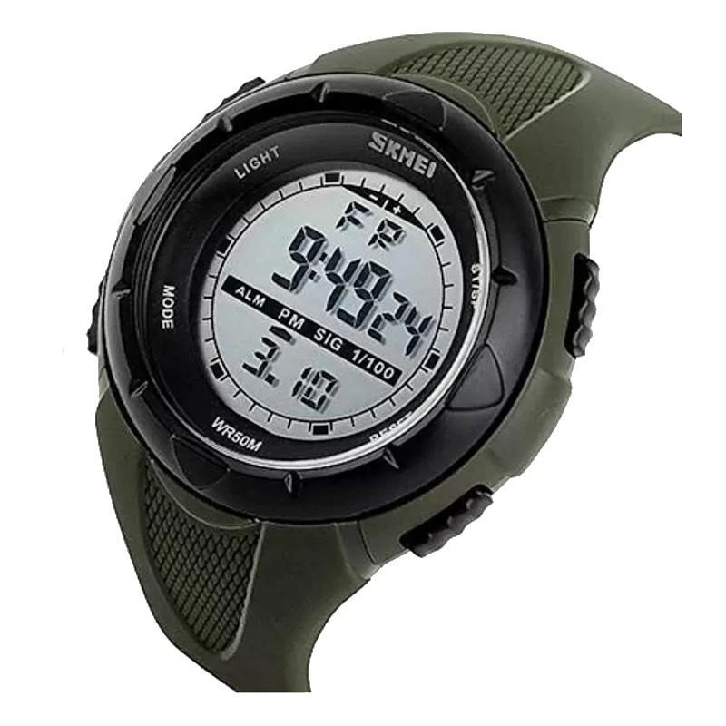 Laikrodis SKMEI 1074 AG Lady Size Army Žalias