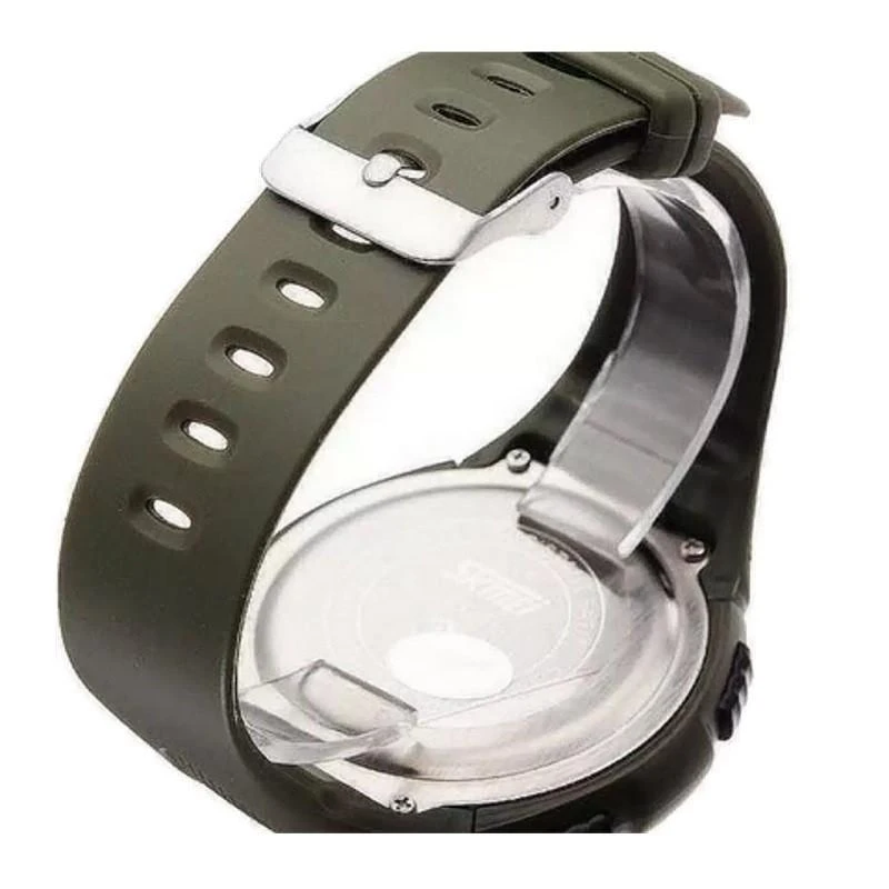 Laikrodis SKMEI 1074 AG Lady Size Army Žalias