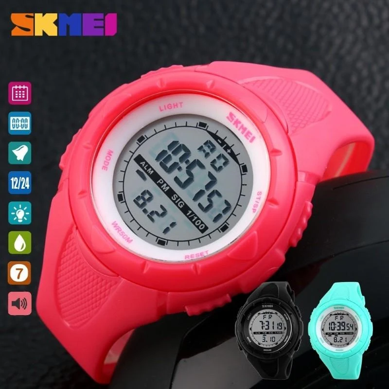 Laikrodis SKMEI 1074 RS Lady Size Rose Raudona