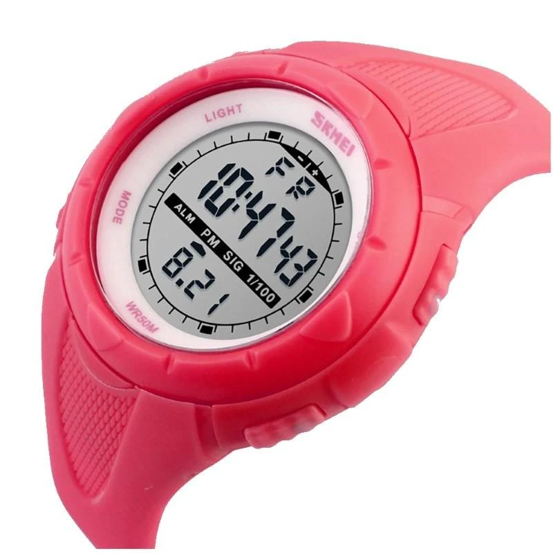 Laikrodis SKMEI 1074 RS Lady Size Rose Raudona