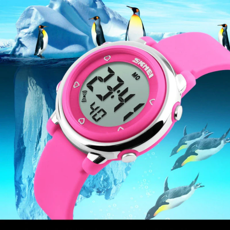 Laikrodis SKMEI 1100 RS kids rose