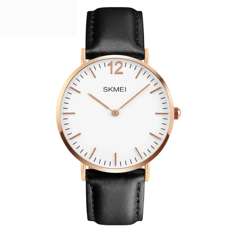 Laikrodis Skmei 1181 juodas leather