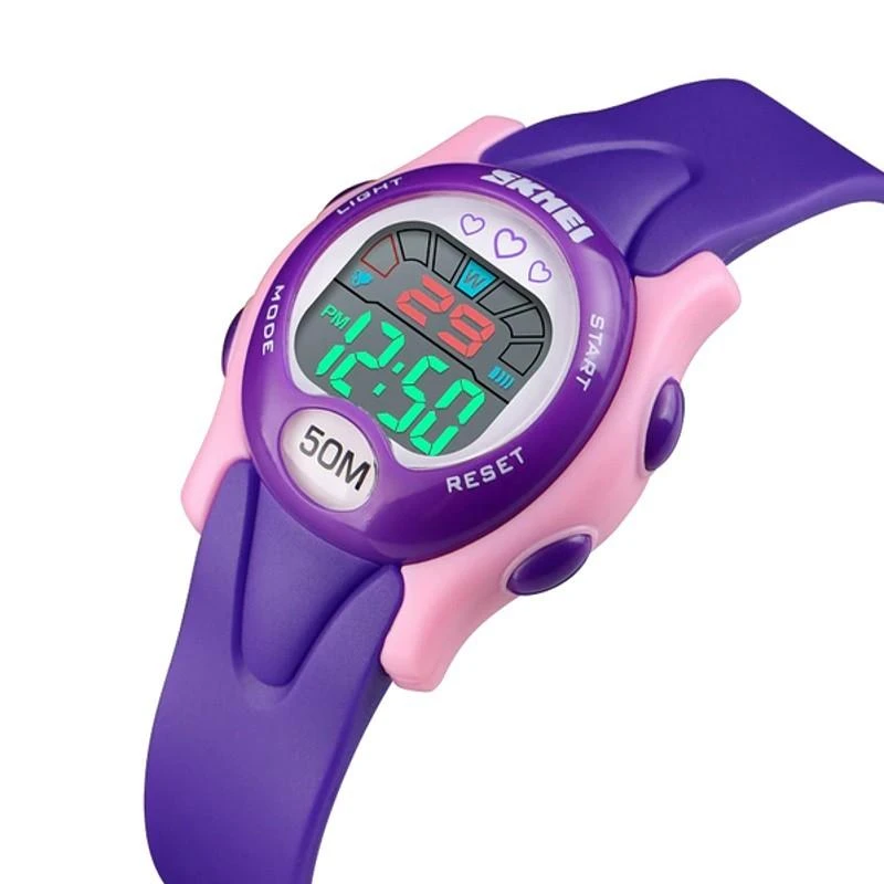 SKMEI 1478 PL Violetinė Vaikiškas laikrodis