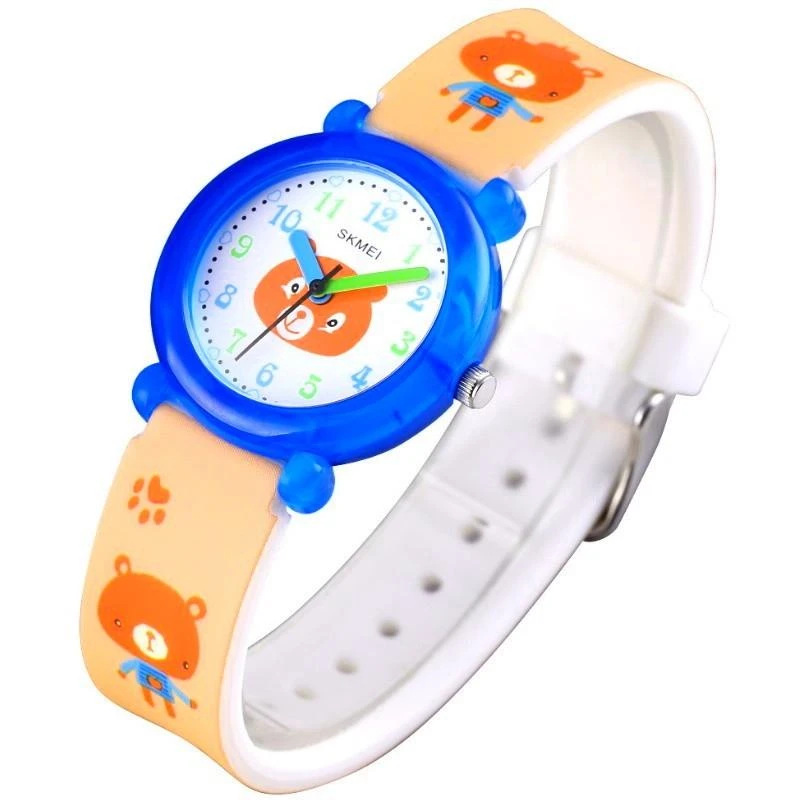 SKMEI 1621 BR Bear Vaikiškas laikrodis