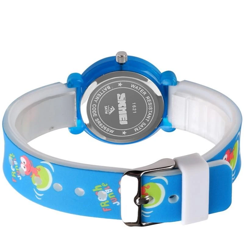 SKMEI 1621 FG Frog Vaikiškas laikrodis