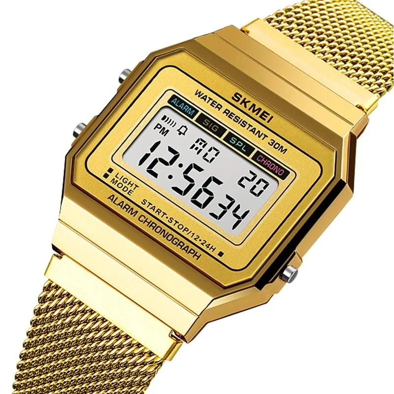 Laikrodis SKMEI 1639 GD Gold Sport Mens
