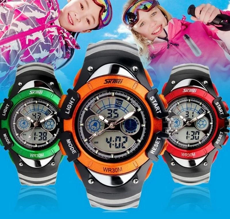 Laikrodis SKMEI AD0998 Kid Size Oranžinis