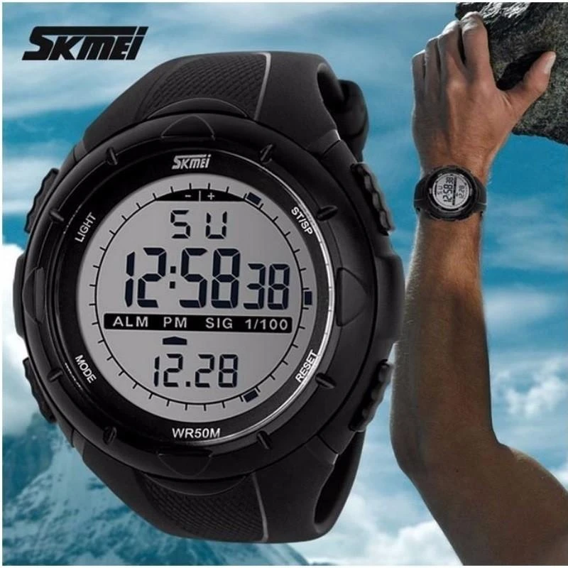 Laikrodis SKMEI DG1025 Gent Size Juodas