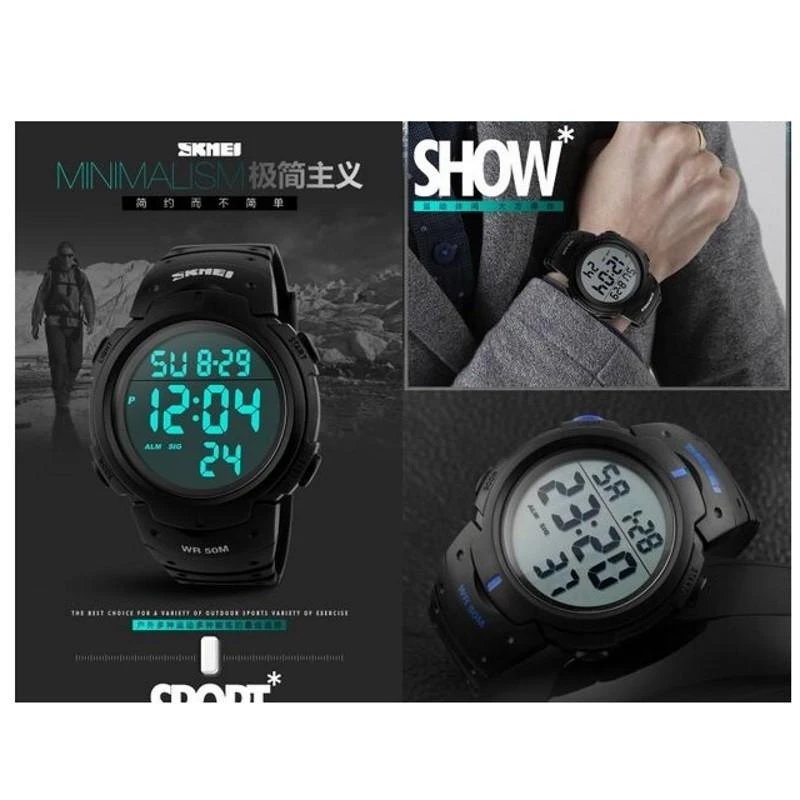 Laikrodis SKMEI DG1068BK Mėlyna